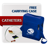 FREE CARRYING CASE catheters